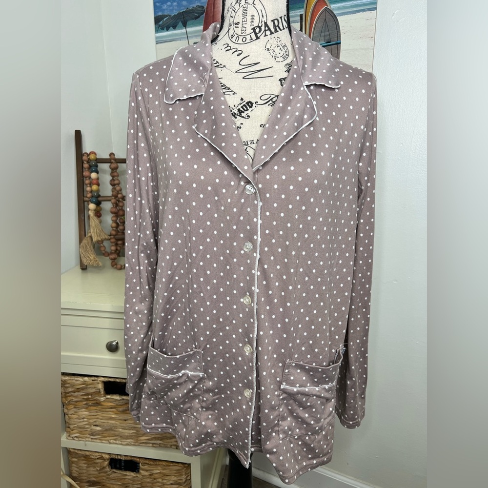 Nine West Sleepwear Long Sleeve Top